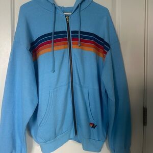 Aviator Nation Blue Zip Up